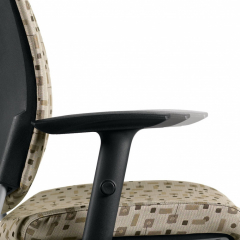 Graphic Chairs Features -  Sliding Armcaps
