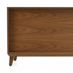 matching grain on credenza back