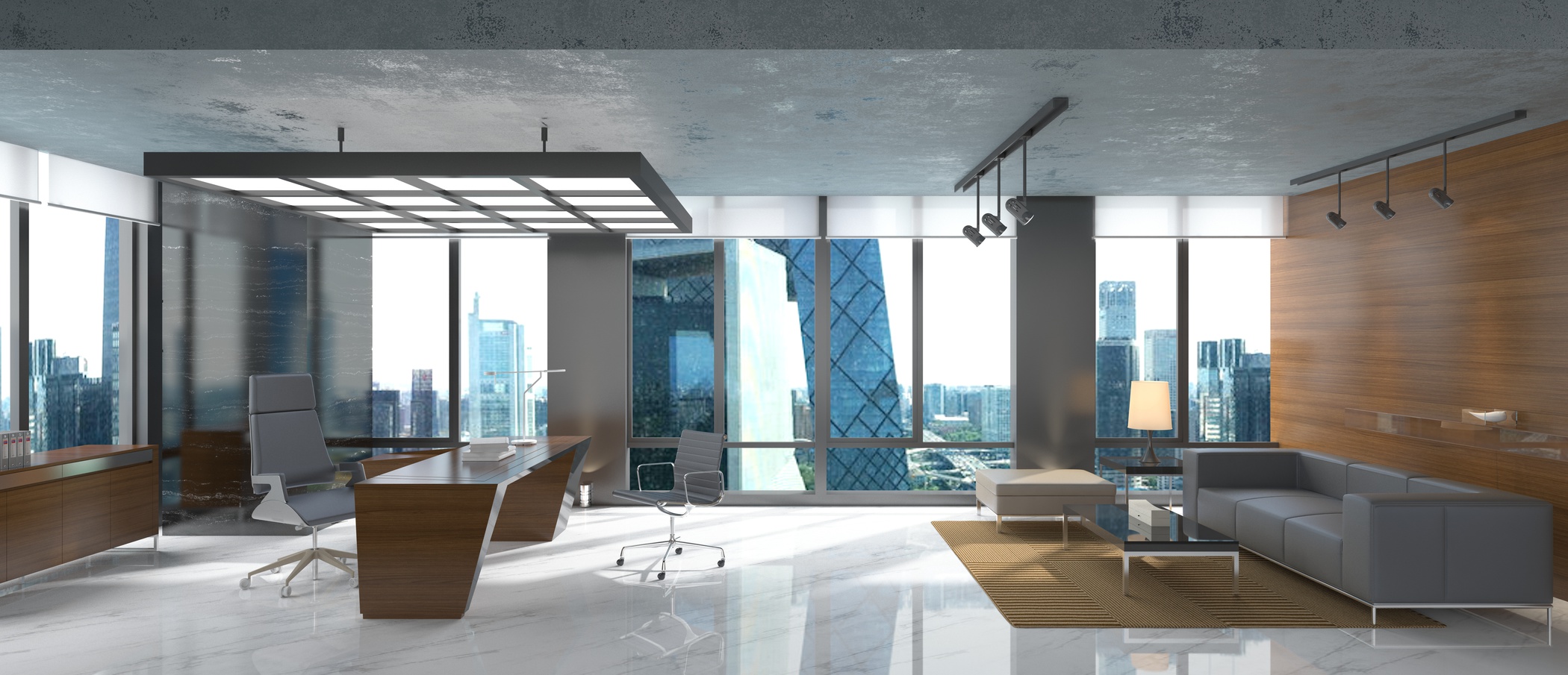 Office Photorealistic Render