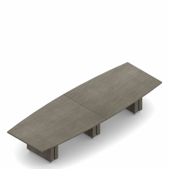Boat Shaped Boardroom Table 168 x 60 (Z60168BE)