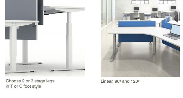 ACTIV Sit-Stand Height Adjustable Table Desk