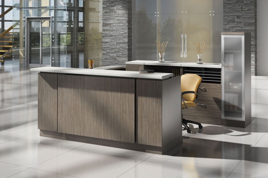 Zira modern reception desk