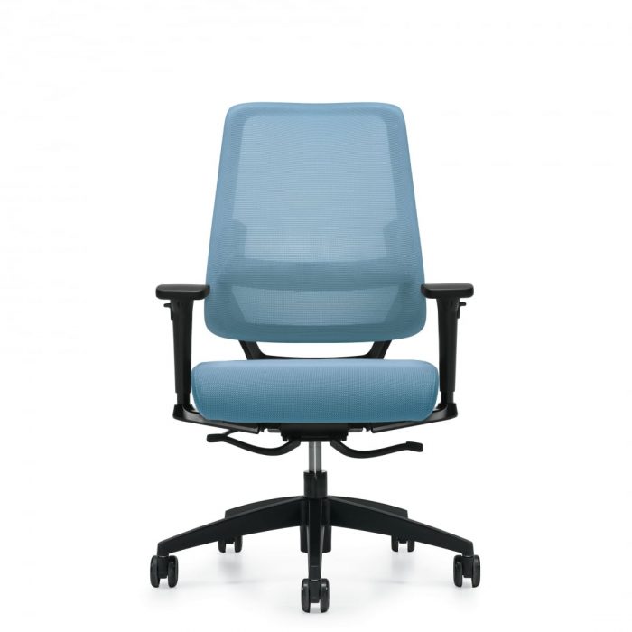 ergonomic light blue SORA chair