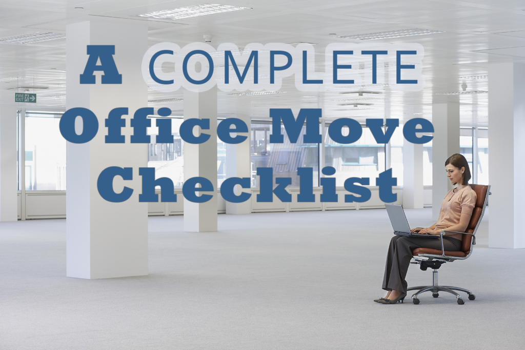 a complete office move checklist
