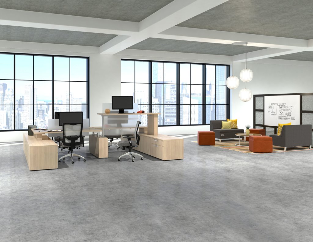 office furniture made in the usa reception and workstations