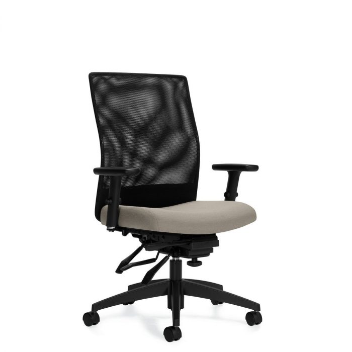 Weev medium-back multi-tilter chair, model 2221-3. This chair has been placed on a white background.
