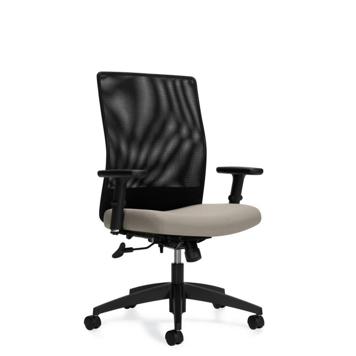 Weev medium-back tilter chair, model 2221-4. This chair has been placed on a white background.