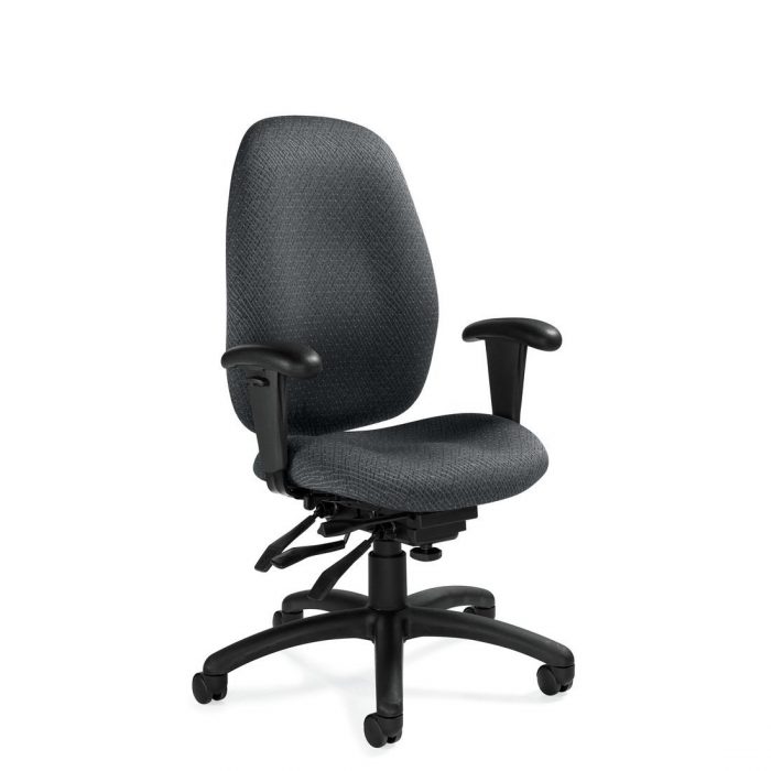 Malaga high back multi-tilter chair, model 3140-3. This chair has been placed on a white background.