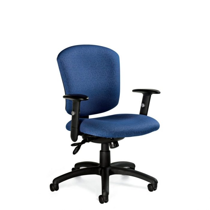 Supra X medium back multi-tilter chair, model 5336-1. This chair has been placed on a white background.