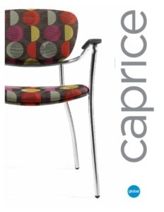 Thumbnail for the 2017 brochure, with Caprice lounge chairs.