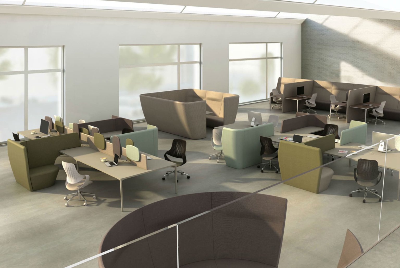 Workspace Office Furniture -Collaborative Office Modern