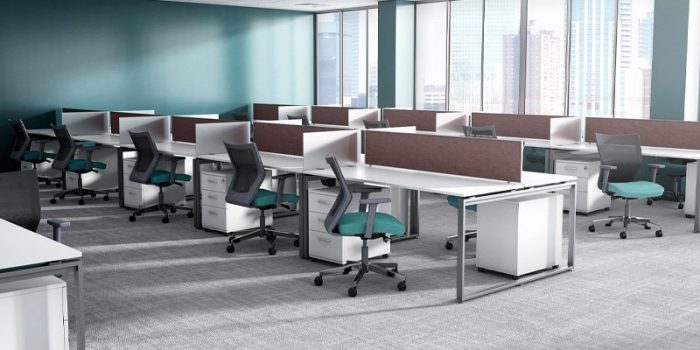 Run II mid-back office chair - Modern business office furniture