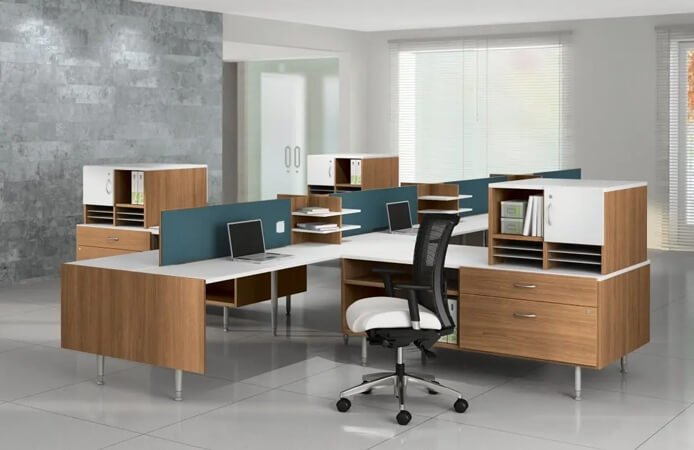 Office bench desks