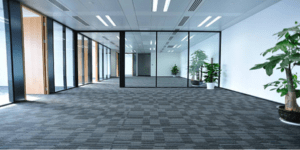 Commercial office flooring